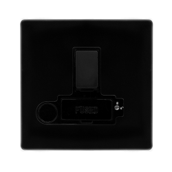 13A SWITCHED LOCKABLE CONNECTION UNIT WITH OPTIONA