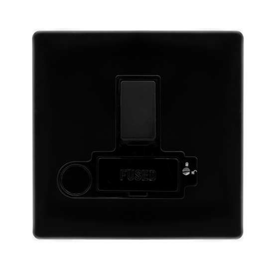13A SWITCHED LOCKABLE CONNECTION UNIT WITH OPTIONA