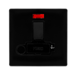 13A SWITCHED LOCKABLE CONNECTION UNIT WITH NEON &