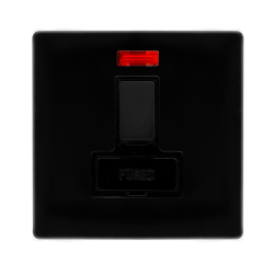 13A SWITCHED FUSED CONNECTION UNIT WITH NEON - MET