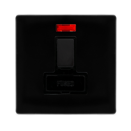 13A SWITCHED FUSED CONNECTION UNIT WITH NEON - MET