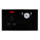 13A 1 GANG DOUBLE POLE KEY LOCKABLE SOCKET WITH NE