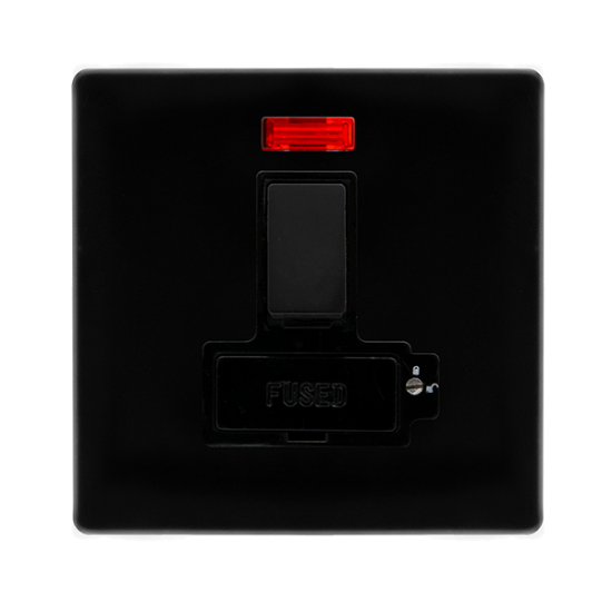13A LOCKABLE  SWITCHED FUSED CONNECTION UNIT WITH