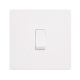 20A DOUBLE POLE SWITCH WITH FLEX OUTLET - METAL WH