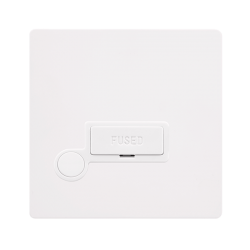 13A FUSED CONNECTION UNIT WITH OPTIONAL FLEX OUTLE