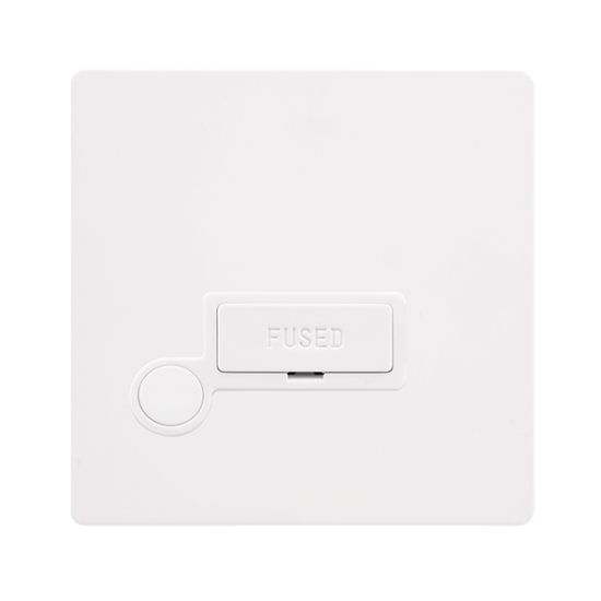 13A FUSED CONNECTION UNIT WITH OPTIONAL FLEX OUTLE