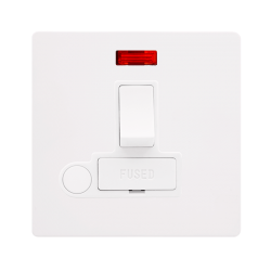 13A SWITCHED FUSED CONNECTION UNIT WITH NEON & OPT