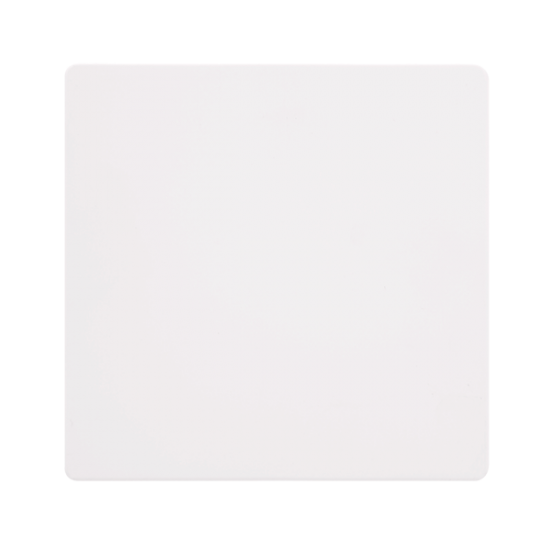 1 GANG BLANK PLATE - METAL WHITE COVER PLATE