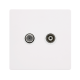 ISOLATED SATELLITE & ISOLATED COAXIAL OUTLET- META