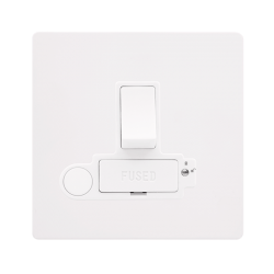13A SWITCHED LOCKABLE CONNECTION UNIT WITH OPTIONA