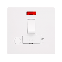 13A SWITCHED LOCKABLE CONNECTION UNIT WITH NEON &