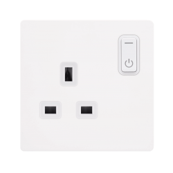 Scolmore ClickSmart 13A 1G RF SMART SOCKET DEFINITY MW PW