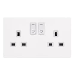 Scolmore Clicksmart 13A 2G RF SMART SOCKET DEFINITY MW PW