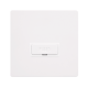 13A FUSED CONNECTION UNIT - METAL WHITE COVER PLAT