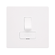 13A SWITCHED FUSED CONNECTION UNIT - METAL WHITE C