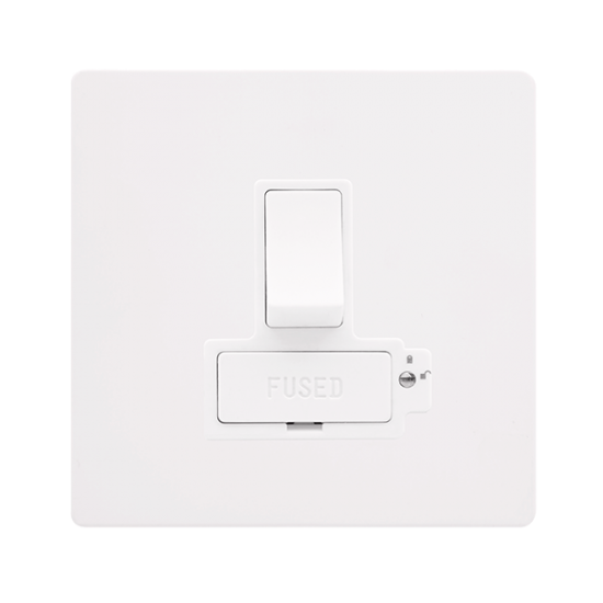 13A LOCKABLE  SWITCHED FUSED CONNECTION UNIT - MET