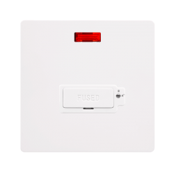 13A LOCKABLE  FUSED CONNECTION UNIT WITH NEON - ME