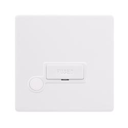 13A FUSED CONNECTION UNIT WITH OPTIONAL FLEX OUTLE