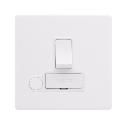 13A SWITCHED FUSED CONNECTION UNIT WITH OPTIONAL F
