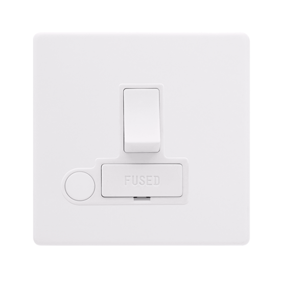 13A SWITCHED FUSED CONNECTION UNIT WITH OPTIONAL F