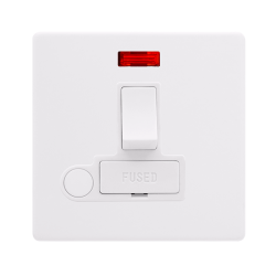13A SWITCHED FUSED CONNECTION UNIT WITH NEON & OPT
