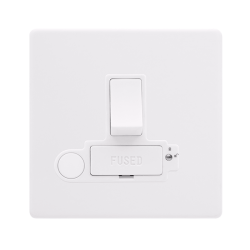 13A SWITCHED LOCKABLE CONNECTION UNIT WITH OPTIONA