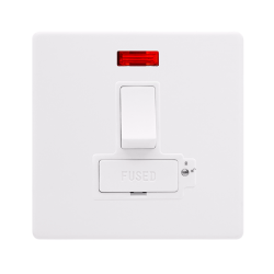 13A LOCKABLE  SWITCHED FUSED CONNECTION UNIT WITH