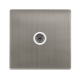 SINGLE NON-ISOLATED COAXIAL OUTLET - STAINLESS STE