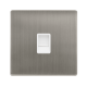 SINGLE RJ11 (IRISH/US) OUTLET - STAINLESS STEEL CO