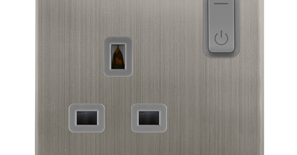 13A 1G RF SMART SOCKET DEFINITY SS GY