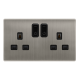 scolmore Clicksmart 13A 2G RF SMART SOCKET DEFINITY SS BK