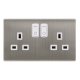 Scolmore ClickSmart 13A 2G RF SMART SOCKET DEFINITY SS PW