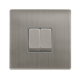 10AX INGOT 2 GANG 2 WAY SWITCH - STAINLESS STEEL C