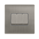 10AX INGOT 3 GANG 2 WAY SWITCH - STAINLESS STEEL C