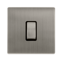 10AX INGOT 1 GANG INTERMEDIATE SWITCH - STAINLESS
