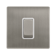 50A INGOT 1 GANG DOUBLE POLE SWITCH -  STAINLESS S