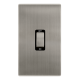 50A INGOT 2 GANG DOUBLE POLE SWITCH -  STAINLESS S