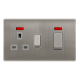 50A INGOT DOUBLE POLE SWITCH WITH 13A DOUBLE POLE
