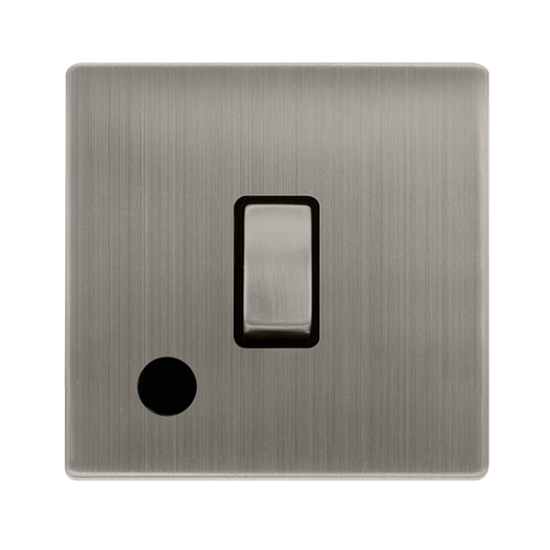 20A INGOT DOUBLE POLE SWITCH WITH FLEX OUTLET - ST