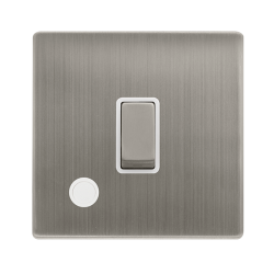 20A INGOT DOUBLE POLE SWITCH WITH FLEX OUTLET - ST