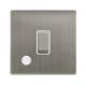20A INGOT DOUBLE POLE SWITCH WITH FLEX OUTLET - ST
