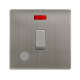 20A INGOT DOUBLE POLE SWITCH WITH NEON & FLEX OUTL