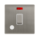 20A INGOT DOUBLE POLE SWITCH WITH NEON & FLEX OUTL