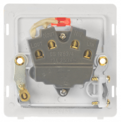 13A INGOT FUSED CONNECTION UNIT WITH NEON & OPTION