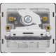 20A DOUBLE POLE KEY LOCKABLE SWITCH - STAINLESS ST