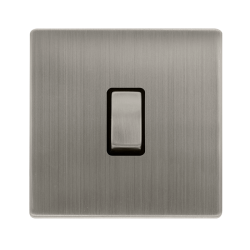 20A INGOT DOUBLE POLE SWITCH - STAINLESS STEEL COV