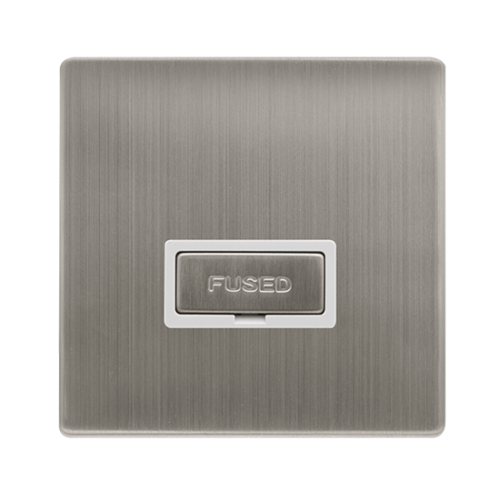 13A INGOT FUSED CONNECTION UNIT - STAINLESS STEEL