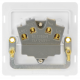13A INGOT FUSED CONNECTION UNIT - STAINLESS STEEL
