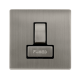 13A INGOT SWITCHED FUSED CONNECTION UNIT - STAINLE