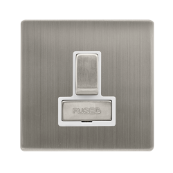 13A INGOT SWITCHED FUSED CONNECTION UNIT - STAINLE